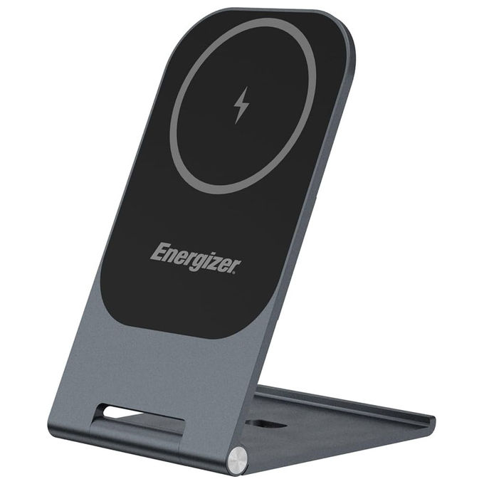 Energizer WCP102 Caricatore Wireless MagSafe 15W Nero USB-C per iPhone Smartphone