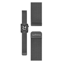 Wbm24b Cinturino Milanese Mesh 24mm Nero per Sq10/Sq20