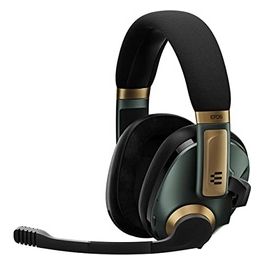 Epos-Sennheiser H3PRO Hybrid Green Auricolare Wireless a Padiglione da Gaming Bluetooth Nero/Oro/Verde