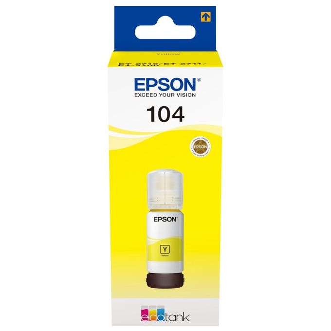 Image of Epson 104 EcoTank Flacone Giallo 65ml