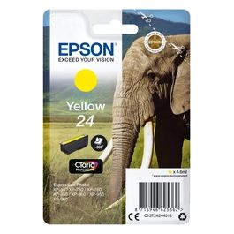 Epson 24 4.6 ml giallo originale cartuccia dinchiostro per Expression Photo XP-55, 750, 760, 850, 860, 950, 960, Expression Premium XP-750, 850