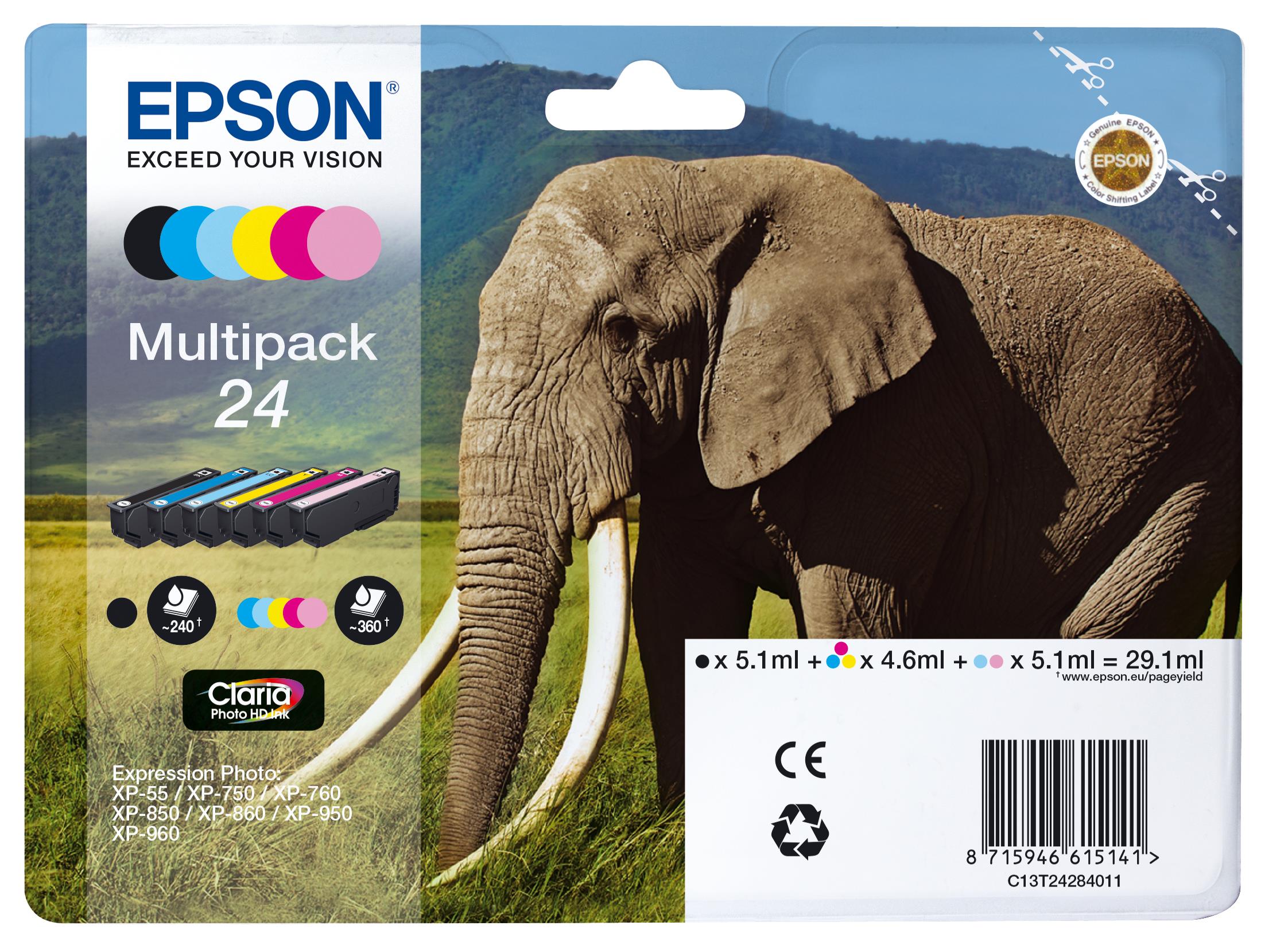 Epson 24 Multipack Confezione