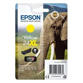 Epson 24XL 8.7 ml misura XL giallo originale cartuccia dinchiostro per Expression Photo XP-55, 750, 760, 850, 860, 950, 960, Expression Premium XP-750, 850