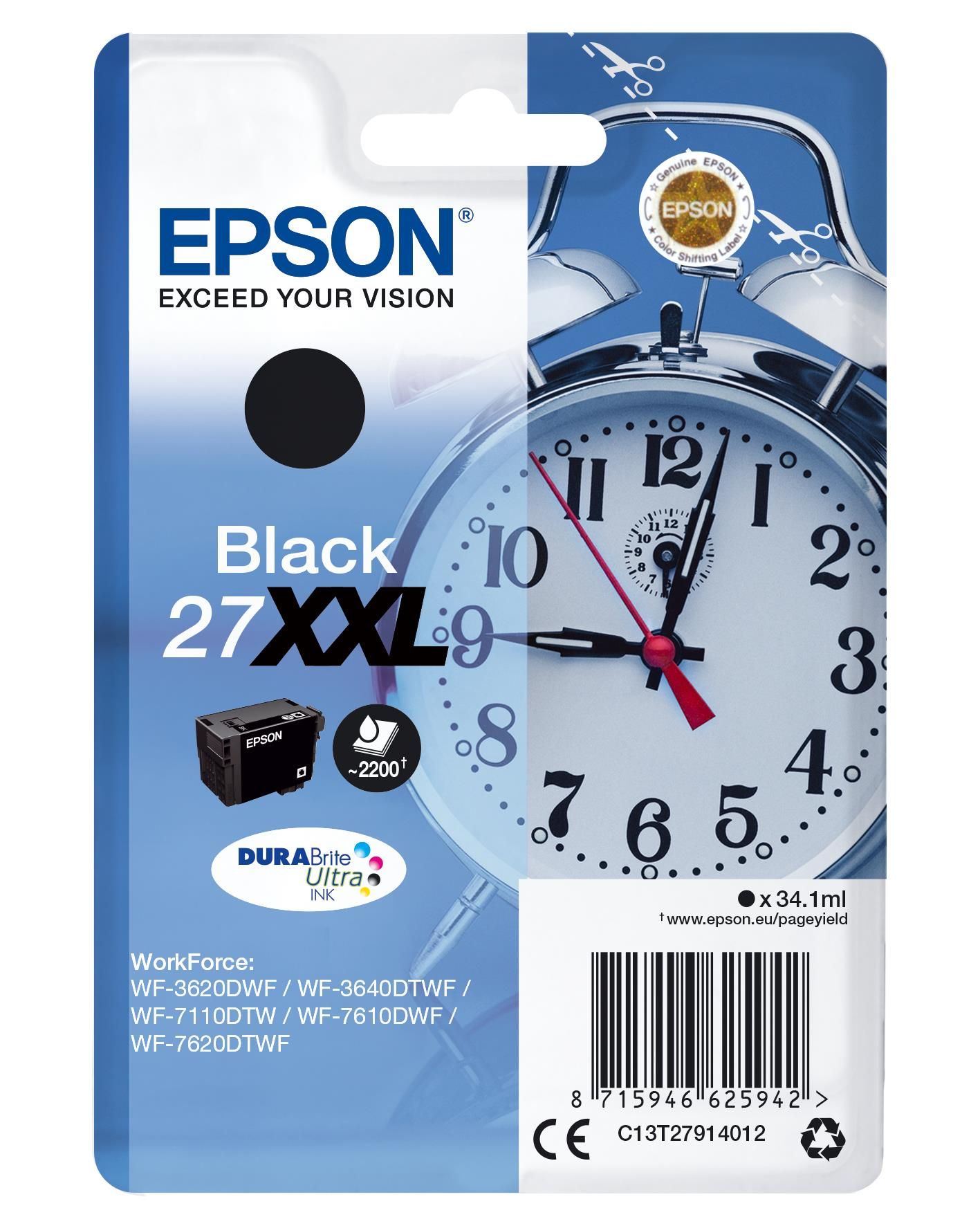 Epson 27XXL 34.1 Ml
