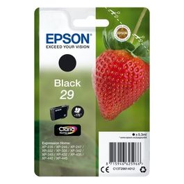 Epson 29 Serie Fragola nero originale cartuccia d'inchiostro per Expression Home XP-235, 245, 247, 332, 335, 342, 345, 432, 435, 442, 445