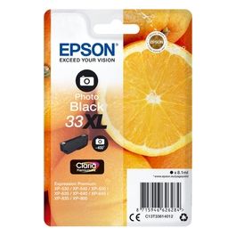 Epson 33XL 8.1 ml misura XL nero per foto originale blister cartuccia dinchiostro per Expression Home XP-635, 830, Expression Premium XP-530, 540, 630, 635, 640, 645, 830, 900