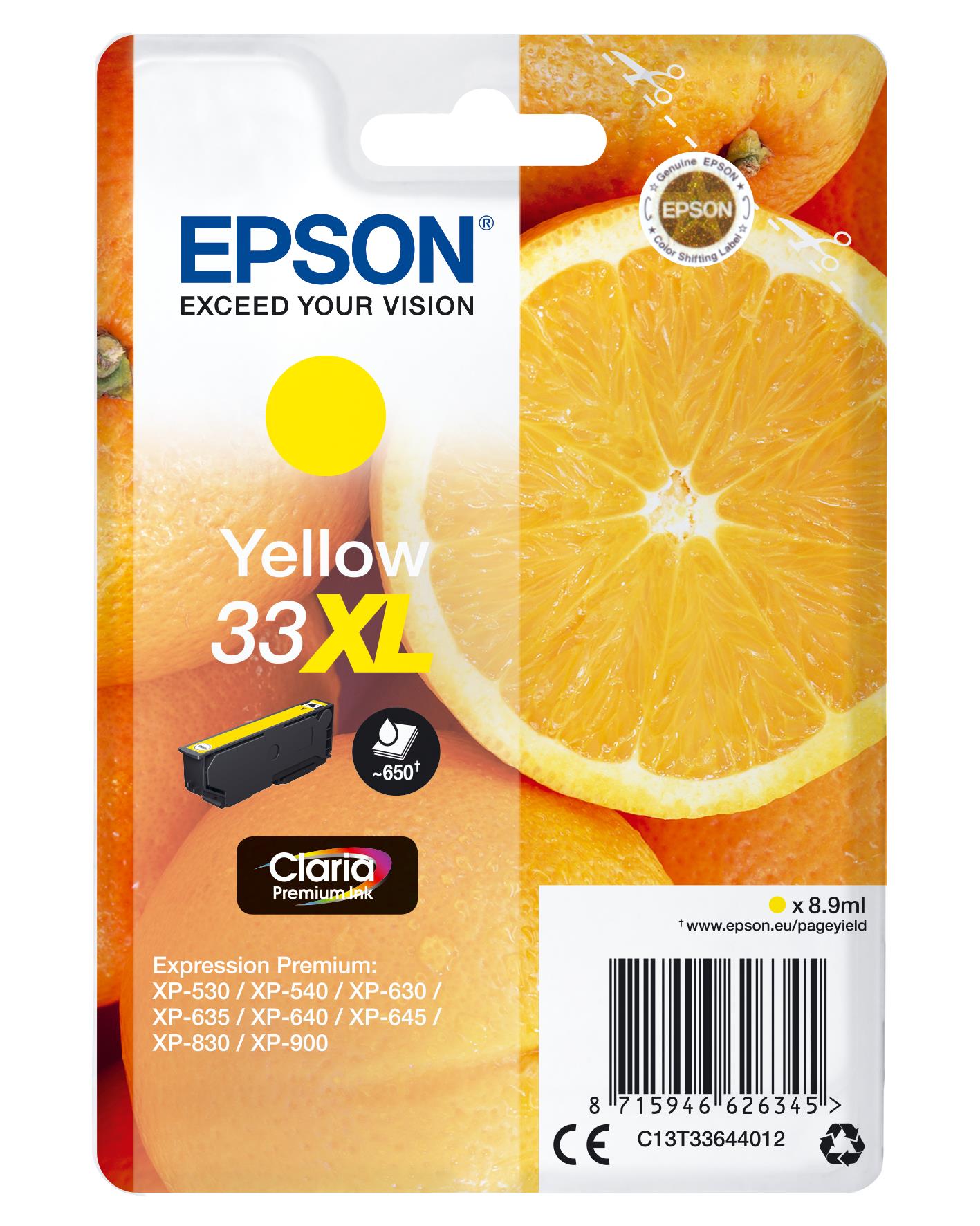 Epson 33XL 8.9 Ml