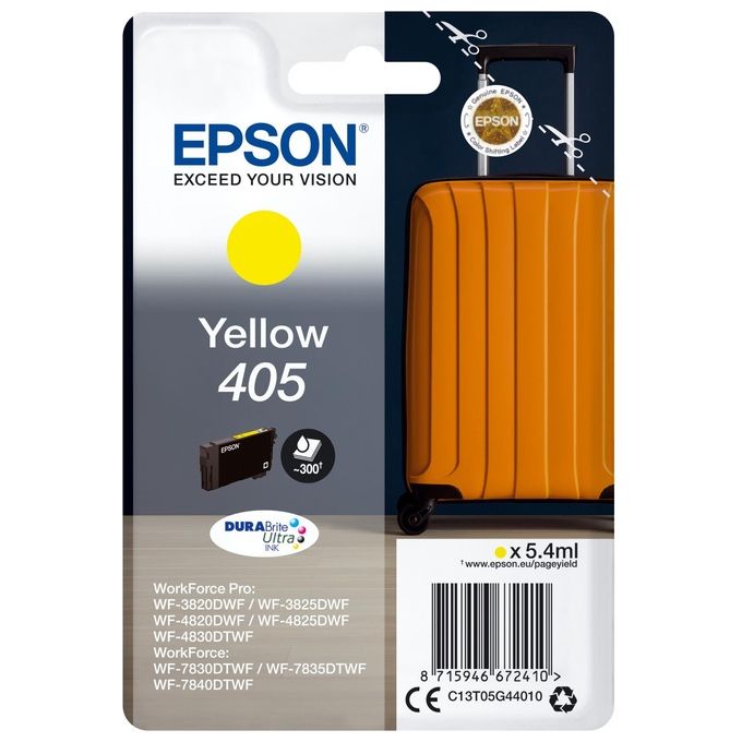Image of Epson 405 Cartuccia Originale Giallo