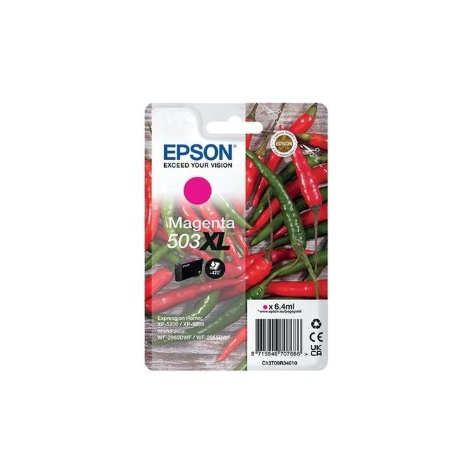 Epson 503XL Cartuccia D'Inchiostro Compatibile Resa Elevata Ciano