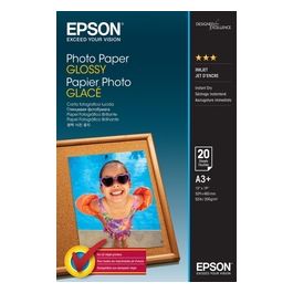 Epson C13S042535 Carta Fotografica Glossy A3+ 20 Fogli Bianco