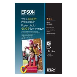 Epson C13S400039 Carta Fotografica Lucida 10x15cm 100 Fogli