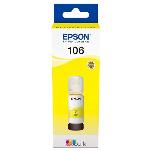 Epson C13T00R440 giallo flacone da 70ml per ecotank et-7700 et-7750
