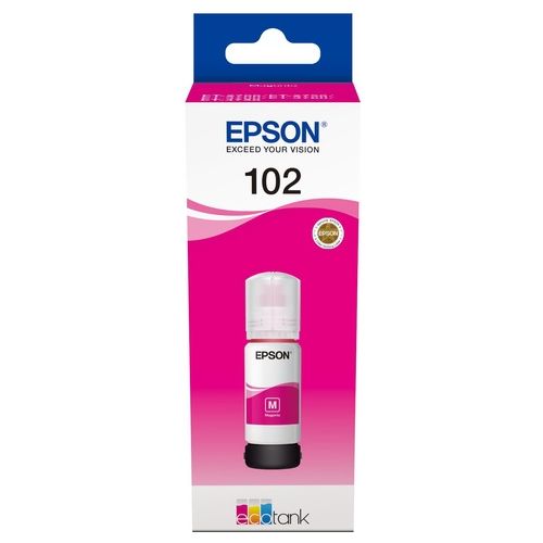 Epson C13T03R340 magenta flacone da 70ml per ecotank et-2700 et-2750 et-3750 et-4750