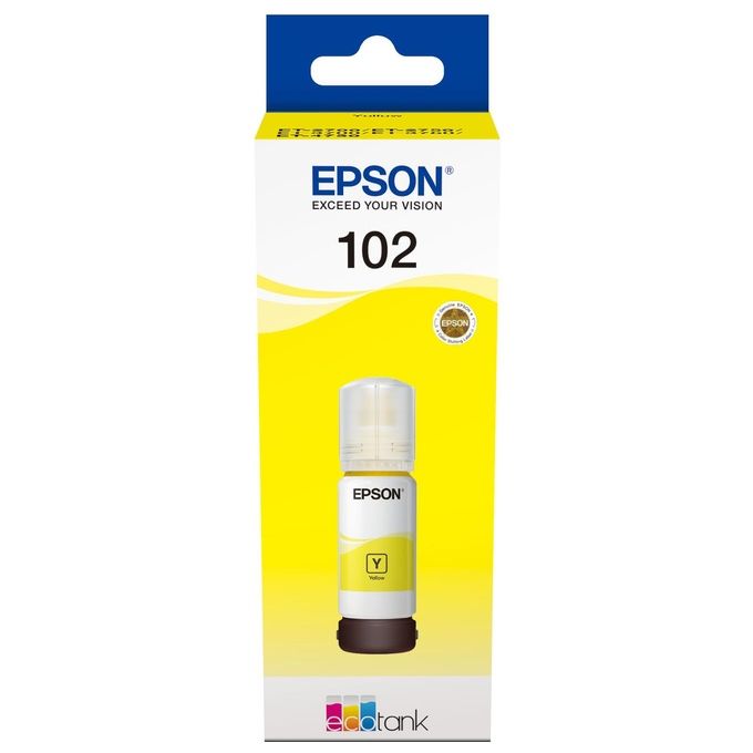 Epson C13T03R440 giallo flacone da 70ml per ecotank et-2700 et-2750 et-3750 et-4750