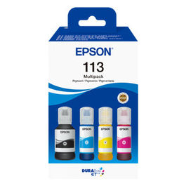 C13T06B640 Cartucce Originali 4 Colori per EcoTank | Inchiostro Pigmentato