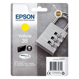 Epson c13t35844010 giallo lucchetto per wf-4720dwf wf-4725dwf wf-4740dtwf