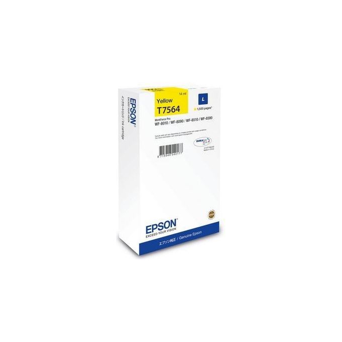 Epson C13T75644N Cartuccia d'inchiostro Originale High L Yield 14 ml Resa 1500 pagine colore Giallo
