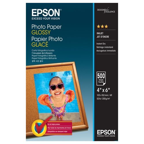 Epson Carta Fotografica Brillante 10x15cm 500 Fogli 200g/m²