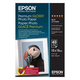 Epson carta fotografica lucida premium best 10x15 40fg