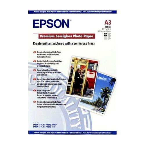 Epson carta fotografica semilucida premium a3 20fg