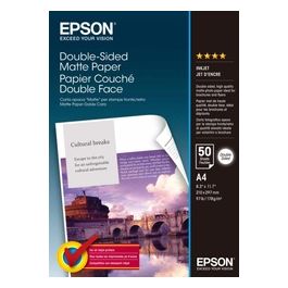 Epson carta opaca matte per stampe fronte/retro a4 50fg