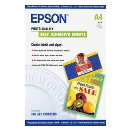 Epson carta speciale autoadesiva formato a4 (10 fogli)