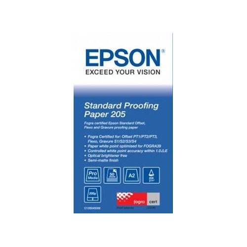 Epson Carta Standard Proofing A2 50 Fogli