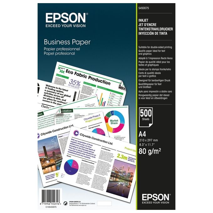 Epson Carta White for Office 300mmx210mm