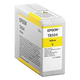 Epson Cartucce di Inchiostro Ultrachrome hd T8504 Giallo 80ml