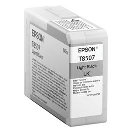 Epson Cartucce di Inchiostro Ultrachrome hd T8507 nero Light 80 ml