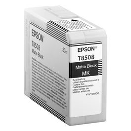 Epson Cartucce di Inchiostro Ultrachrome hd T8508 nero Matte 80 ml