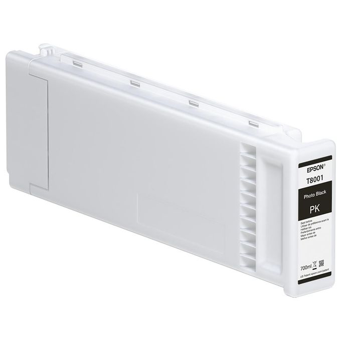 Epson Cartuccia d'Inchiostro Nero Foto T800100 UltraChrome PRO 700ml