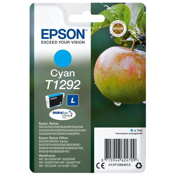Image of Epson Cartuccia Inchiostro ciano tg. L mela
