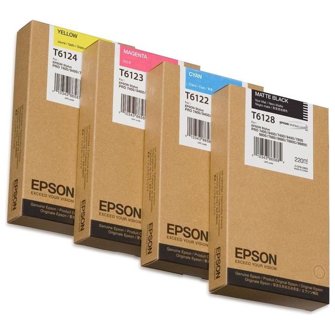 Epson Cartuccia di inchiostro inch 220ml ciano per Stylus pro 74xx-94xx