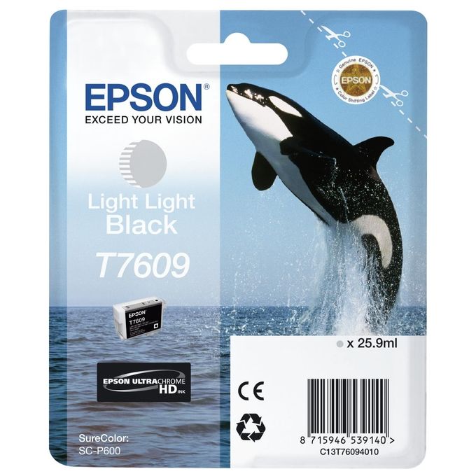 Epson Cartuccia inchiostro light Light Black Squalo