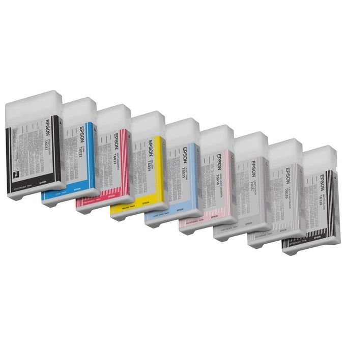 Epson C13T603700 Cartuccia di Inchiostro Nero Light 220 ml per Stylus Pro 7800 7880 9800 9880 colore Nero Light