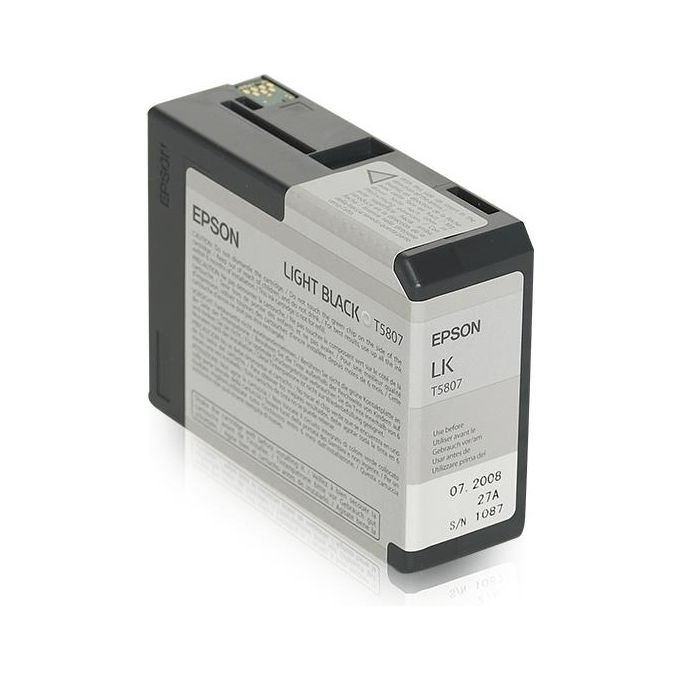 Epson Cartuccia di inchiostro ultrachrome k3 nero light 80ml