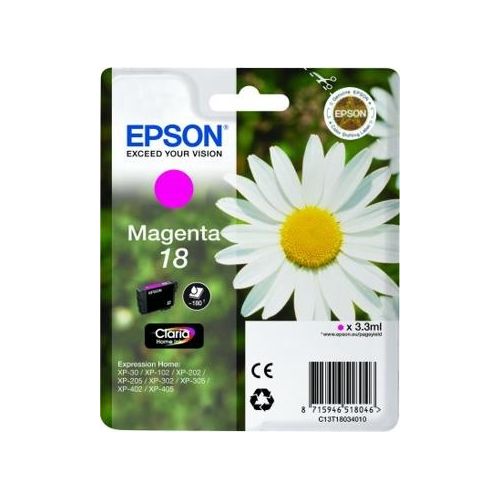 Epson Cartuccia Ink Margherita 18 Magenta