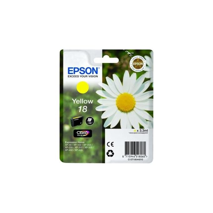 Image of Epson Cartuccia Ink Margherita 18 Giallo