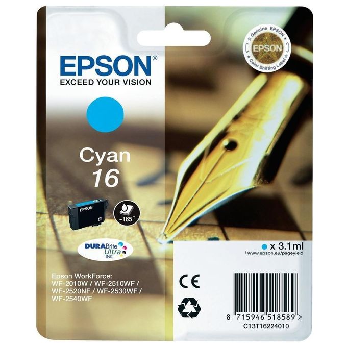 Image of Epson Cartuccia Ink Penna Cruciverba 16 Ciano