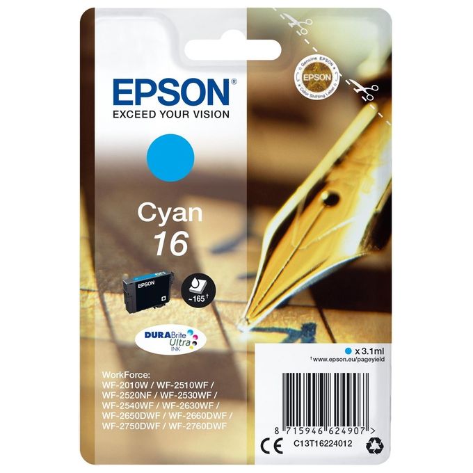 Image of Epson cartuccia ink Penna Cruciverba 16 Ciano