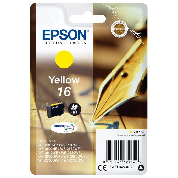 Image of Epson cartuccia ink Penna Cruciverba 16 Giallo
