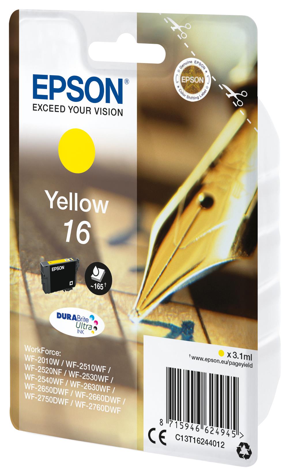 Epson cartuccia ink Penna Cruciverba 16 Giallo