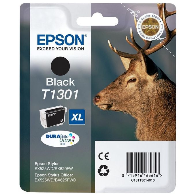 Epson cartuccia nero durabrite ultra serie cervo-taglia xl