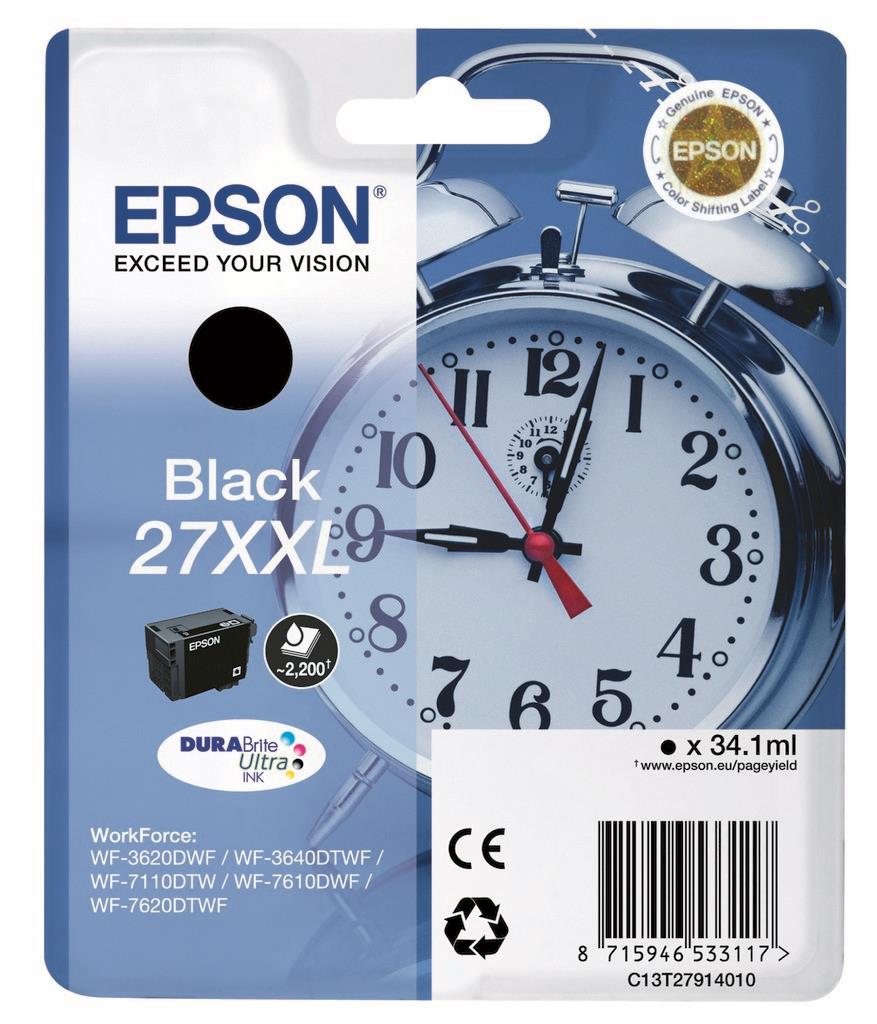 Epson Cartuccia Nero Sveglia