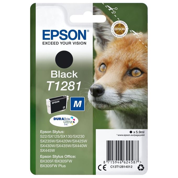 immagine di Cartuccia EPSON Volpe (T1281M) Nero