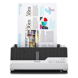 Epson DS-C330 Scanner con ADF  Alimentatore di Fogli 600x600 DPI A4 Nero/Bianco