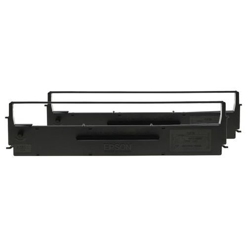 Epson Dualpack 2 nero nastro di stampa per LQ 300+, 300+II, 350