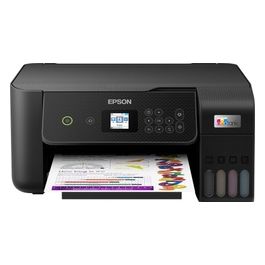 Epson EcoTank ET-2820 stampante Multifunzione A4 (stampa, copia, scansione) USB, Wi-Fi, Wi-Fi Direct, display LCD 3,7 cm, serbatoi flaconi alta capacità, Epson Smart Panel, fronte/retro, Nero