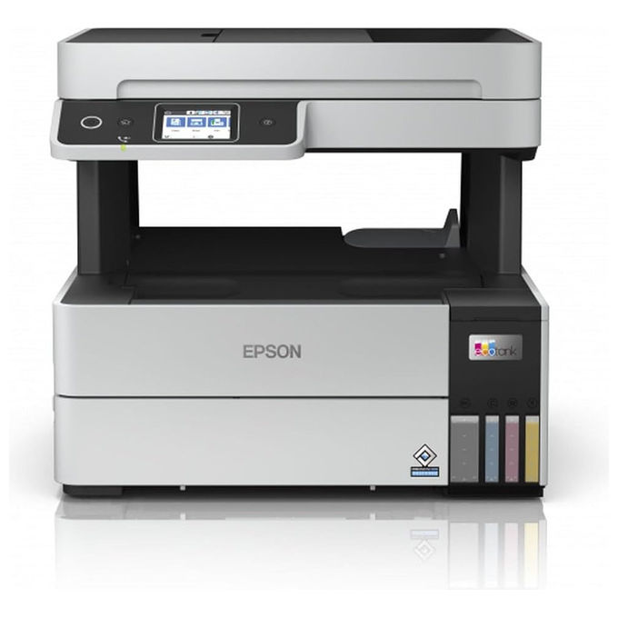 Epson EcoTank ET-5185 C11CJ88407 stampante multifunzione inkjet stampa copia scansione fax A4 Wi-Fi Ethernet fronte retro ADF touchscreen